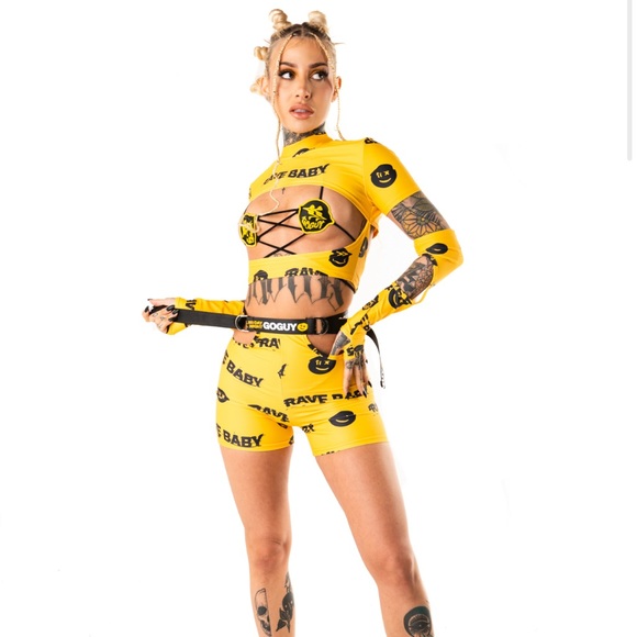 Dolls Kill Other - Go guy rave baby set